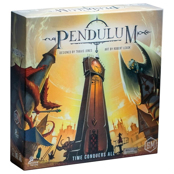 Pendulum by Travis P Jones, A Time-Optimization Strategy Board Game from Stonemaier Games