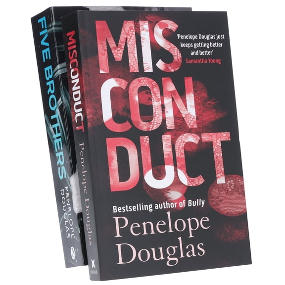 Penelope Douglas Collection (Misconduct & Five Brothers) 2 Books Set - Fiction - Paperback