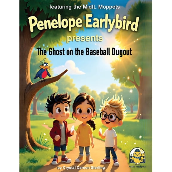 Penelope Earlybird Penelope Earlybird presents The Ghost on the Baseball Dugout: featuring the MidIL Moppets Children's Story, (Paperback)
