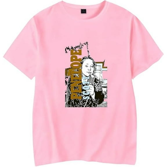 Penelope Scott Merch T-shirt Summer Retro Round Neck Short Sleeve Men And Women Street Wear