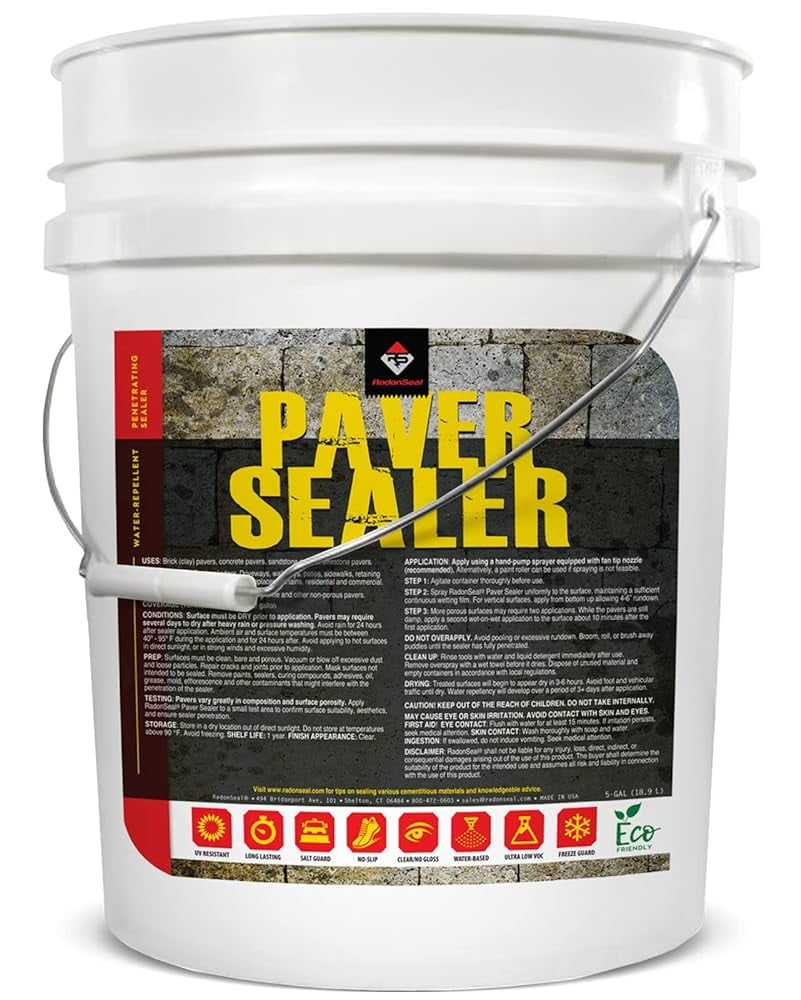 Paver Sealer And WaterRepellent Preserve And Concrete