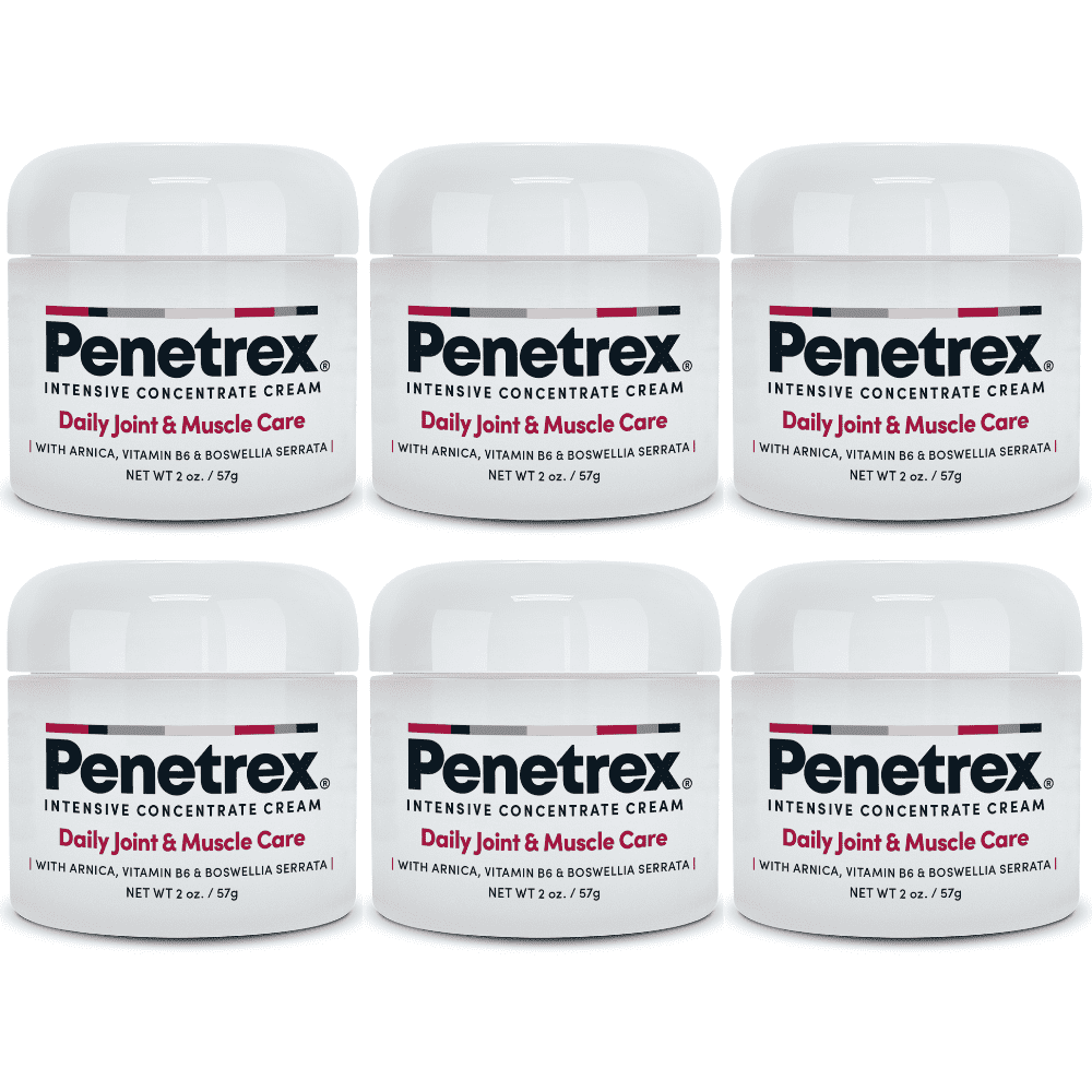 Penetrex Daily Joint & Muscle Care, 2oz Cream (6-Pack)