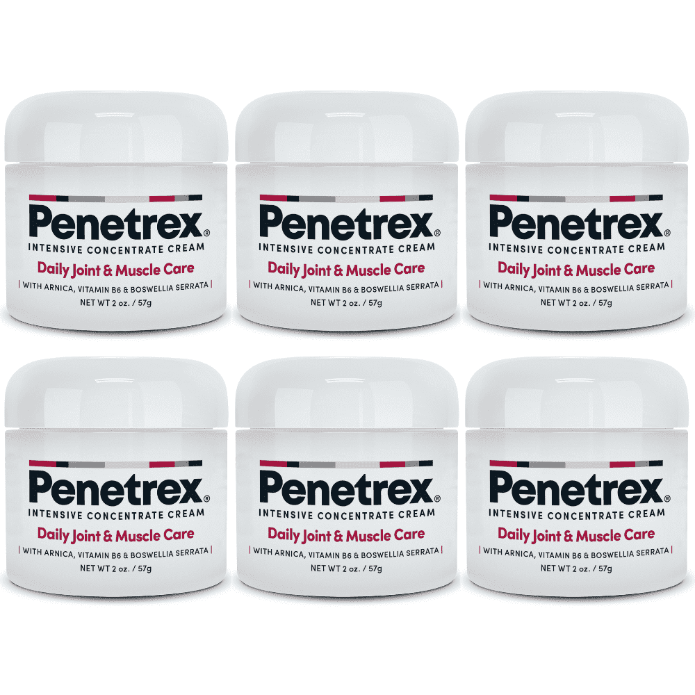 Penetrex Daily Joint & Muscle Care, 2oz Cream (6-Pack)