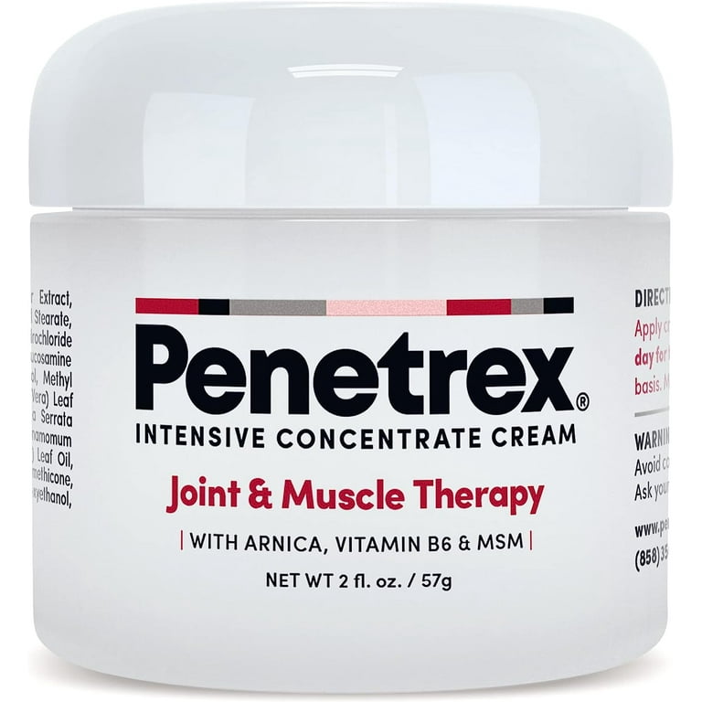  Penetrex Joint & Muscle Therapy – Soothing Relief for Back,  Neck, Knee, Hands, Feet & Nerves – Maximum Strength Premium Whole Body Rub  with Arnica, Vitamin B6 MSM & Boswellia –