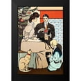 thumbnail image 1 of Penfield, Edward 11x14 Black Modern Framed Museum Art Print Titled - Vintage Christmas Poster, 1 of 4