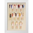 thumbnail image 1 of Penfield, Edward 11x14 White Modern Wood Framed Museum Art Print Titled - College Crews, 1 of 4