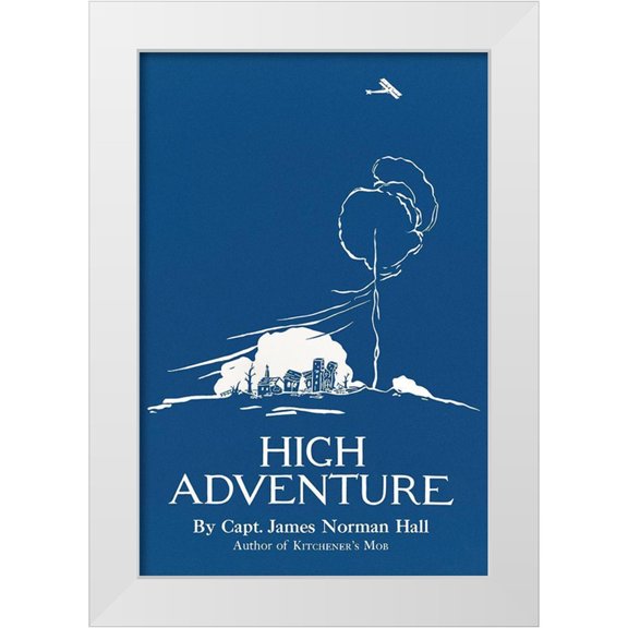 Penfield, Edward 11x14 White Modern Wood Framed Museum Art Print Titled - High Adventure