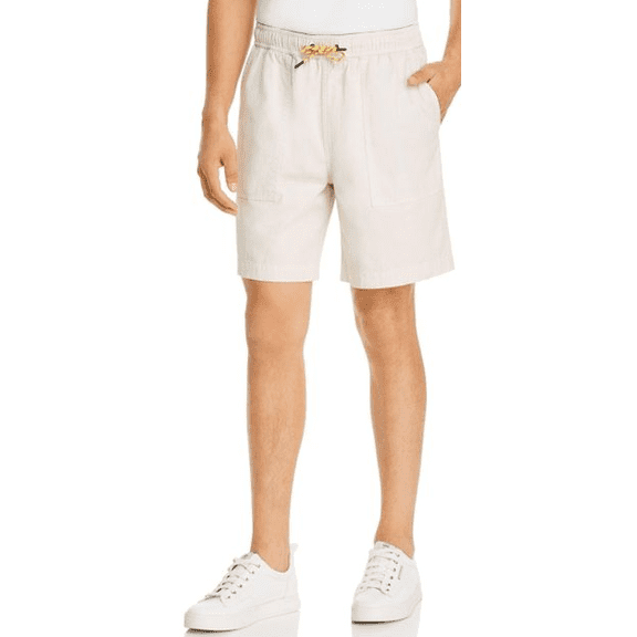 Penfield WHITE Renard Regular Fit Shorts, US X-Large