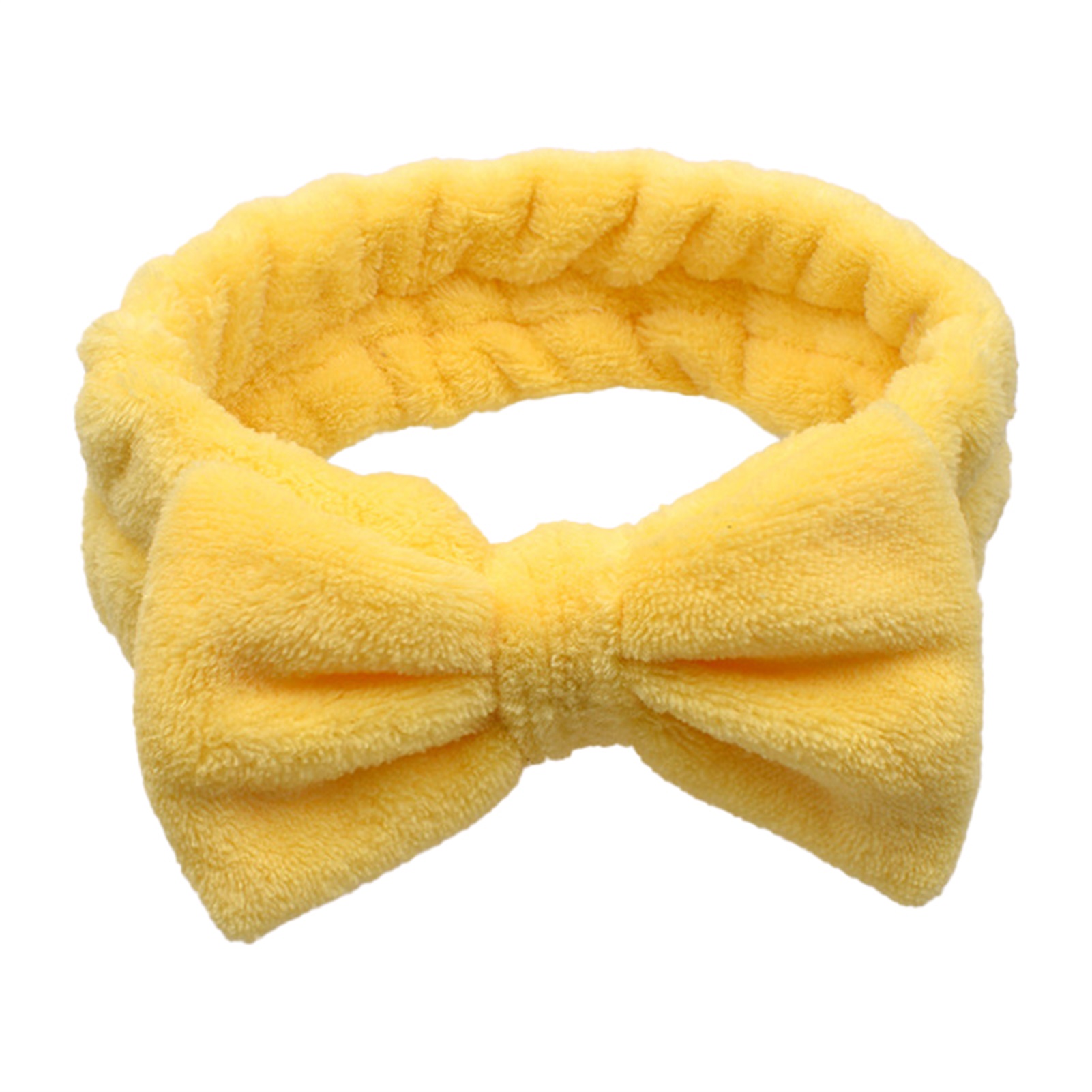 Pengpengfang Makeup Headband Breathable Elastic Fabric Cute Bowtie