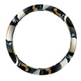 thumbnail image 1 of Penguin 14.5 Inch Printing PVC Leather Car Wheel Cover Steering Wheel Cover Auto Accessories, 1 of 6