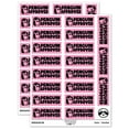 thumbnail image 1 of Penguin Approved Teacher Student School Sticker Set - Light Pink - Matte Finish - 2.00" Large, 1 of 7