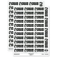 thumbnail image 1 of Penguin Approved Teacher Student School Sticker Set - White - Matte Finish - 1.5" Small, 1 of 7
