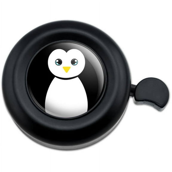 Penguin Black and White Bicycle Handlebar Bike Bell