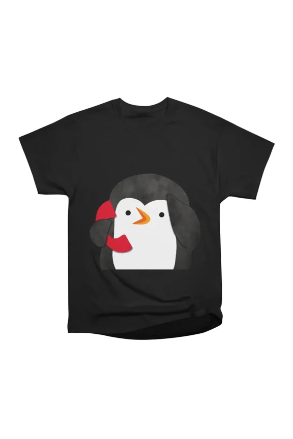Penguin Call 2 T-Shirt Tee Gift For Him Merch For Her Apparel For Friend