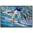 thumbnail image 1 of Penguin Canvas Art Penguins Wall Decor Penguin Canvas Wall Art For Livingroom Bedroom Office, 1 of 7