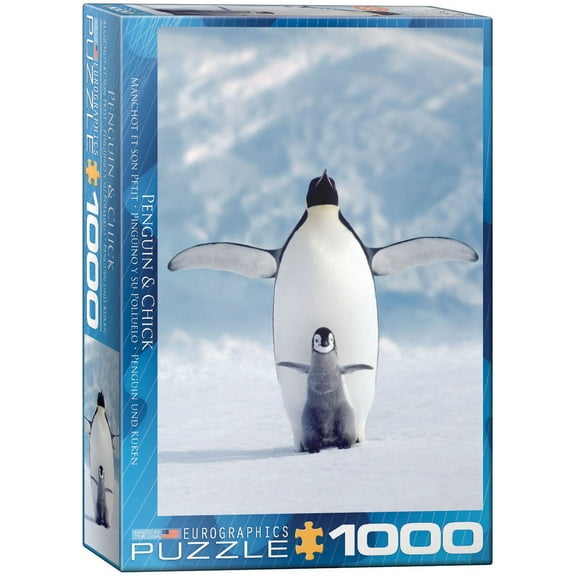Penguin & Chick 1000-Piece Puzzle