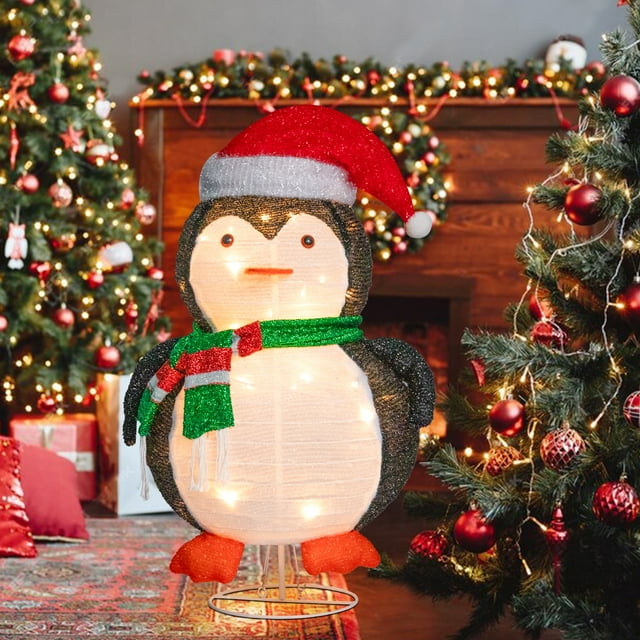 Penguin Christmas Decorations, Indoor Outdoor Christmas Decorations, 30