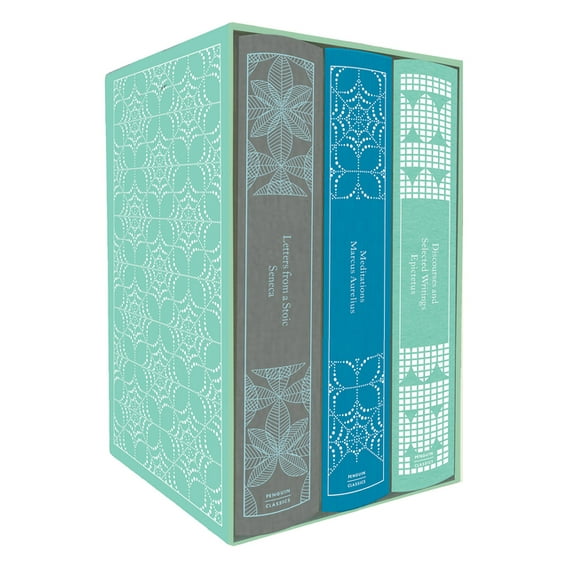 Penguin Classics Hardcover Major Works of the Stoics 3-Book Boxed Set: Meditations; Letters from a Stoic; Discourses and Selected Writings, (Paperback)