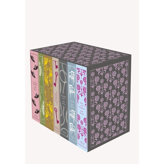Penguin Clothbound Classics Jane Austen: The Complete Works 7-Book Boxed Set: Sense and Sensibility; Pride and Prejudice; Mansfield Park; Emma; Nort, (Paperback)