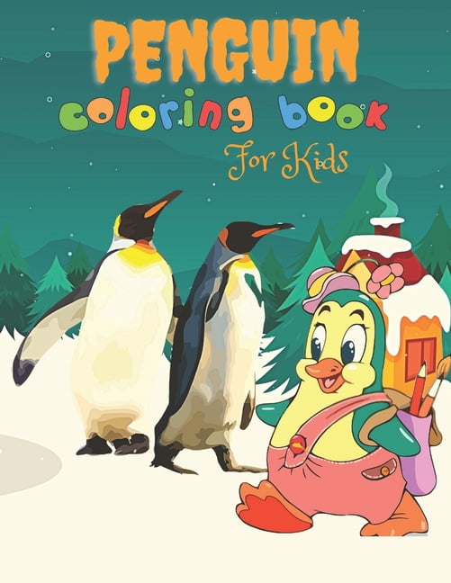 Penguin Coloring Book For Kids - Walmart.com