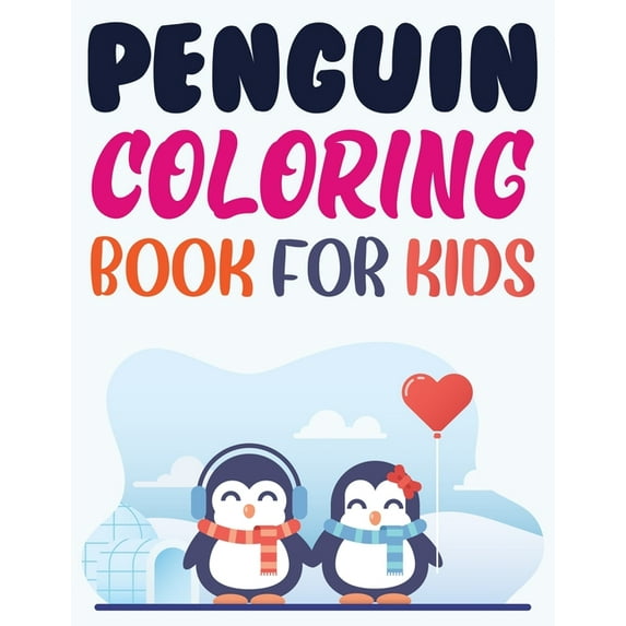 Penguin Coloring Book For Kids : Pororo The Little Penguin Coloring Book For Kids (Paperback)
