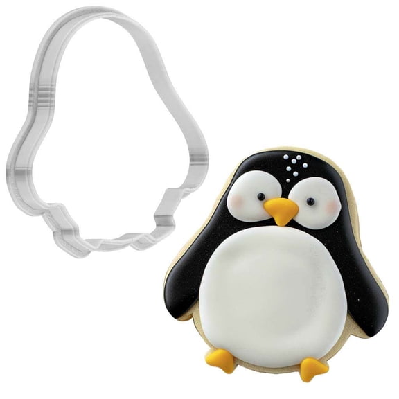Penguin Cookie Cutter 4 Inch Made in USA by WONDERTORY