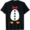 thumbnail image 1 of Penguin Costume Tuxedo Halloween Cute Penguin Boys Girls T-Shirt, 1 of 5
