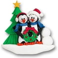 thumbnail image 1 of Penguin Couple Personalized 1st Christmas Ornament, 1 of 1