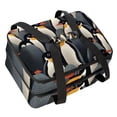 thumbnail image 1 of Penguin Double Layered Insulated Lunch Bag with Two Compartments, Large Capacity, Hand-Carry Refrigerated Lunch Bags, 7.1x11.4x16.1 Inches, 1 of 6