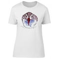 thumbnail image 1 of Penguin Eating Fish Drawing Tee Men's -Image by Shutterstock, 1 of 4