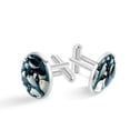 thumbnail image 1 of Penguin Elegant Stainless Steel Cufflinks Set for Men, for Formal Attire, Ideal for Business Meetings and Weddings, 1 of 6