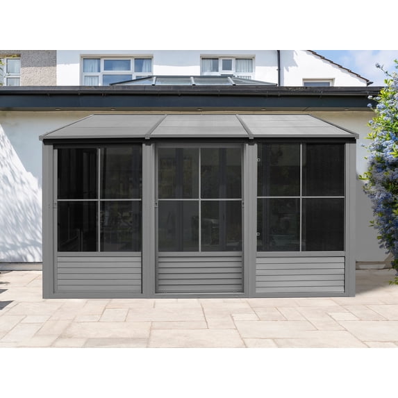 Gazebo Penguin Florence Add-A-Room with Metal Roof 10 Ft. x 12 Ft.