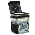 thumbnail image 1 of Penguin Foldable Car Garbage Can with Lid, Leak-proof, Hanging Storage Bag - Trash Can for Car, Car Trash Can, 1 of 1