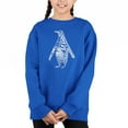 thumbnail image 1 of Penguin - Girl's Word Art Crewneck Sweatshirt, 1 of 3