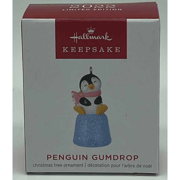 Penguin Gumdrop, 2022 Hallmark Keepsake 1.32" Miniature Ornament