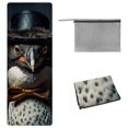 thumbnail image 1 of Penguin Gym Towel with Storage Bag, 72.8"x26.8", Suitable for Yoga, Pilates, Fitness, etc. - Yoga Blanket, Yoga Mat Towel, Yoga Towels, 1 of 6