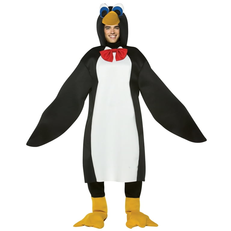 Penguin Costume Adult Black Penguin Costume Adult Black