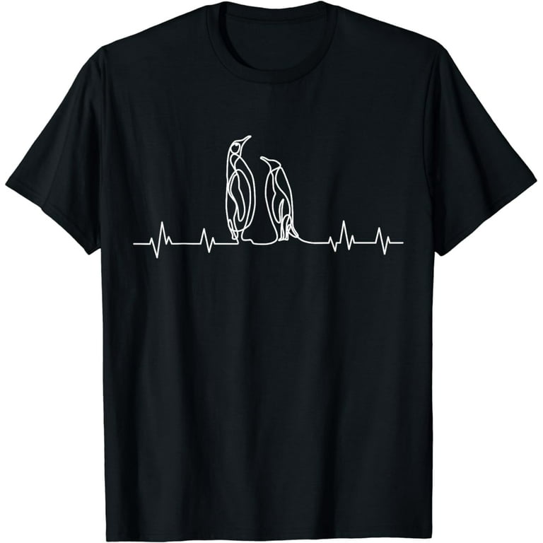 Penguin Heartbeat T-Shirt Penguin Heartbeat T-Shirt
