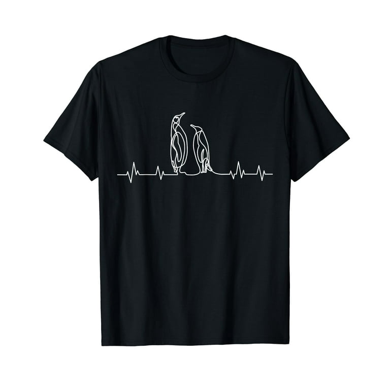 Penguin Heartbeat T-Shirt Penguin Heartbeat T-Shirt