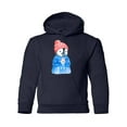 thumbnail image 1 of Penguin Holding Coffee Hoodie Juniors -Image by Shutterstock,  Large, 1 of 4