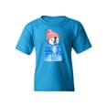 thumbnail image 1 of Penguin Holding Coffee T-Shirt Juniors -Image by Shutterstock,  Large, 1 of 4