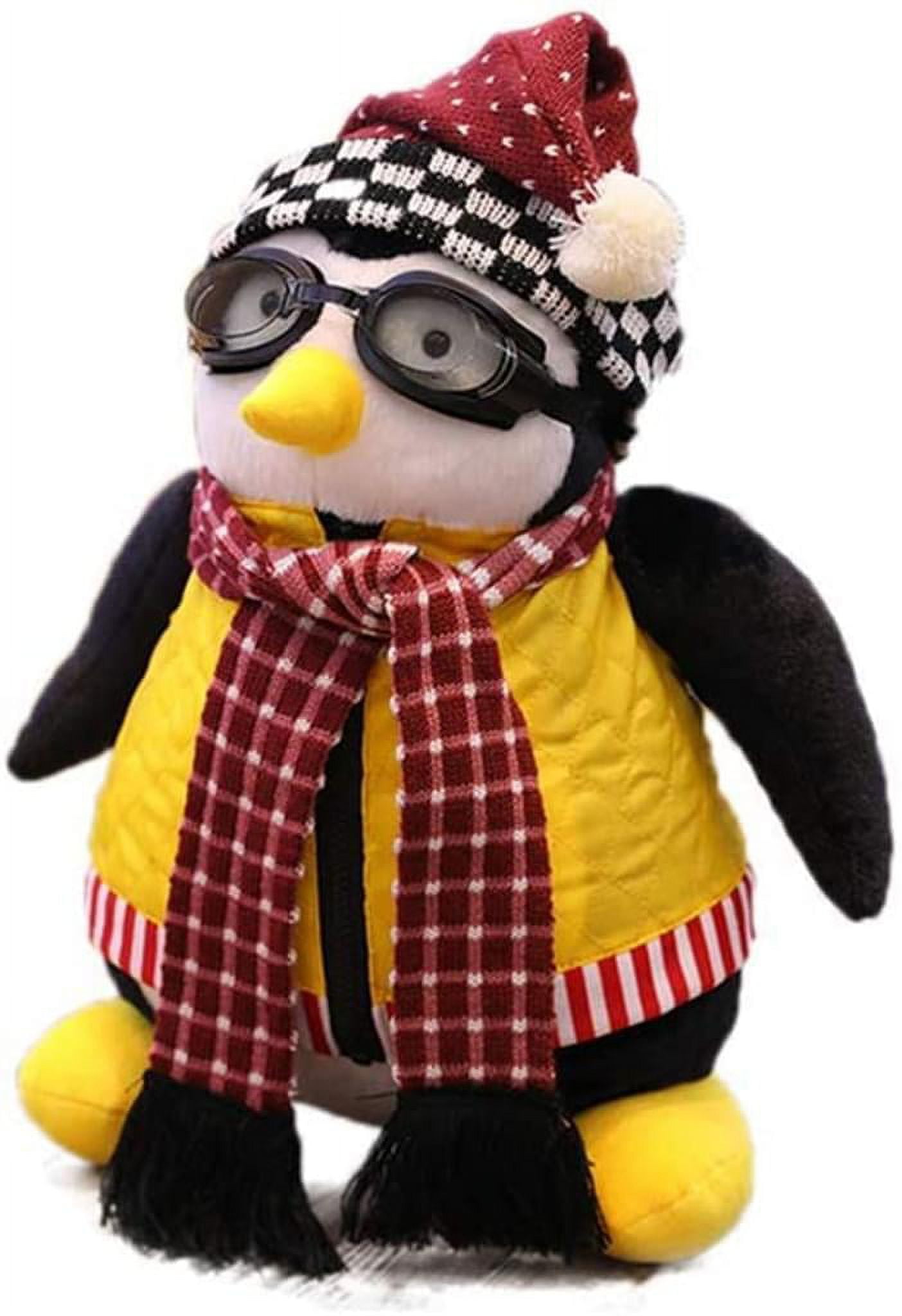RARE 18 HARD TO FIND HUGGSY PENGUIN WITH GOGGLES AND VEST FRIENDS Joey's  hugsy