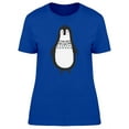 thumbnail image 1 of Penguin In Scandinavian Style T-Shirt Women -Image by Shutterstock, Female Small, 1 of 2