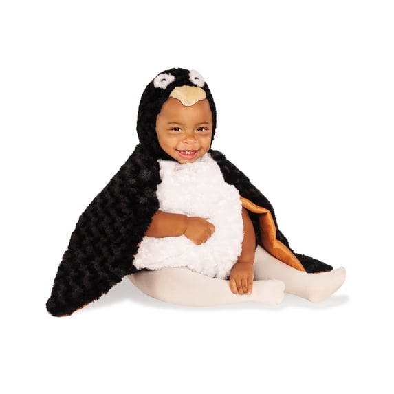 Penguin Infant Plush Fluffy Animal Bird Halloween Costume-Inft