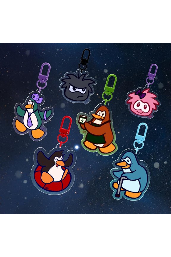 Penguin Keychain | YK Gamer Nostalgia, RANDOM 1 PACK
