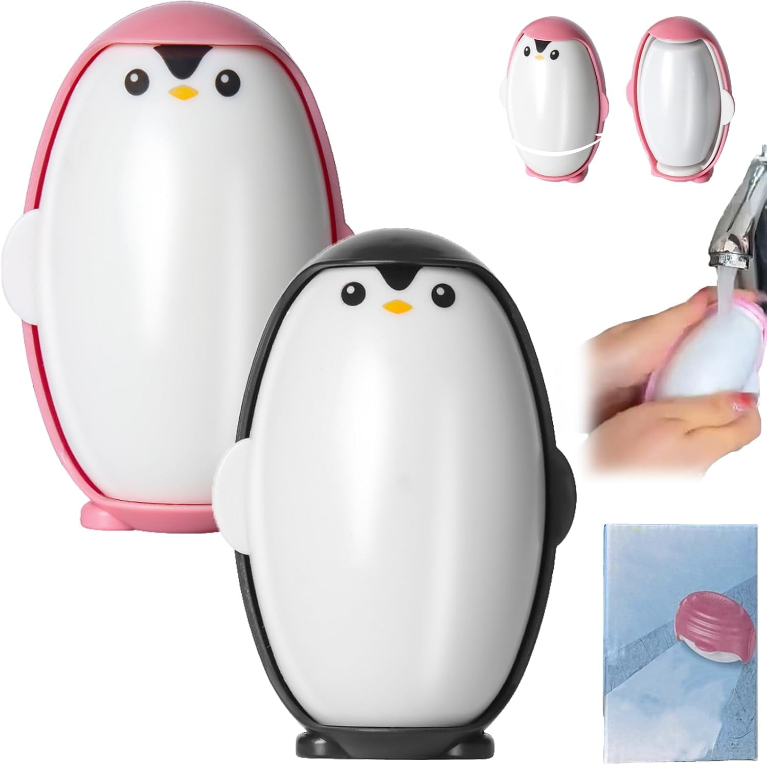 Penguin Lint Roller,Penguin Shape Reusable Lint Roller Ball,Penguin ...