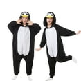 thumbnail image 1 of Penguin Onesie Kids CANASOUR Cosplay Animal Christmas Pajamas Polyester Girls Boys Suit 10-12 Years, 1 of 6