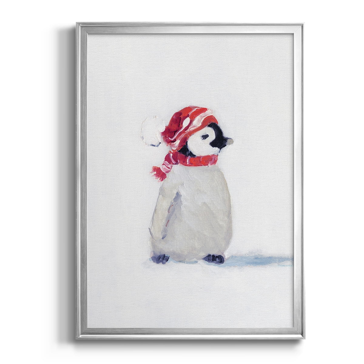Penguin Play I Premium Classic Framed Print - Ready to Hang
