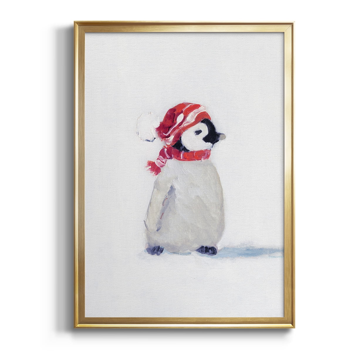 Penguin Play I Premium Classic Framed Print - Ready to Hang