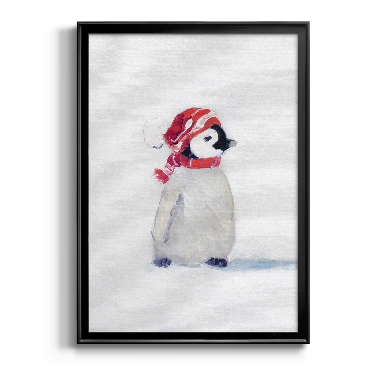 Penguin Play I Premium Classic Framed Print - Ready to Hang